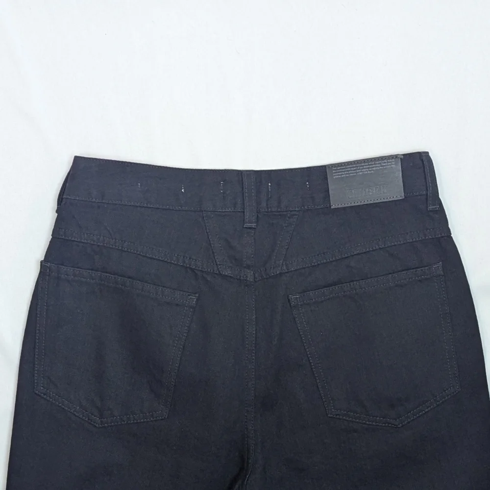 Closed Jeans Pedal Pusher High Waist Heritage Fit Cropped Black IT44 28 8 NWT